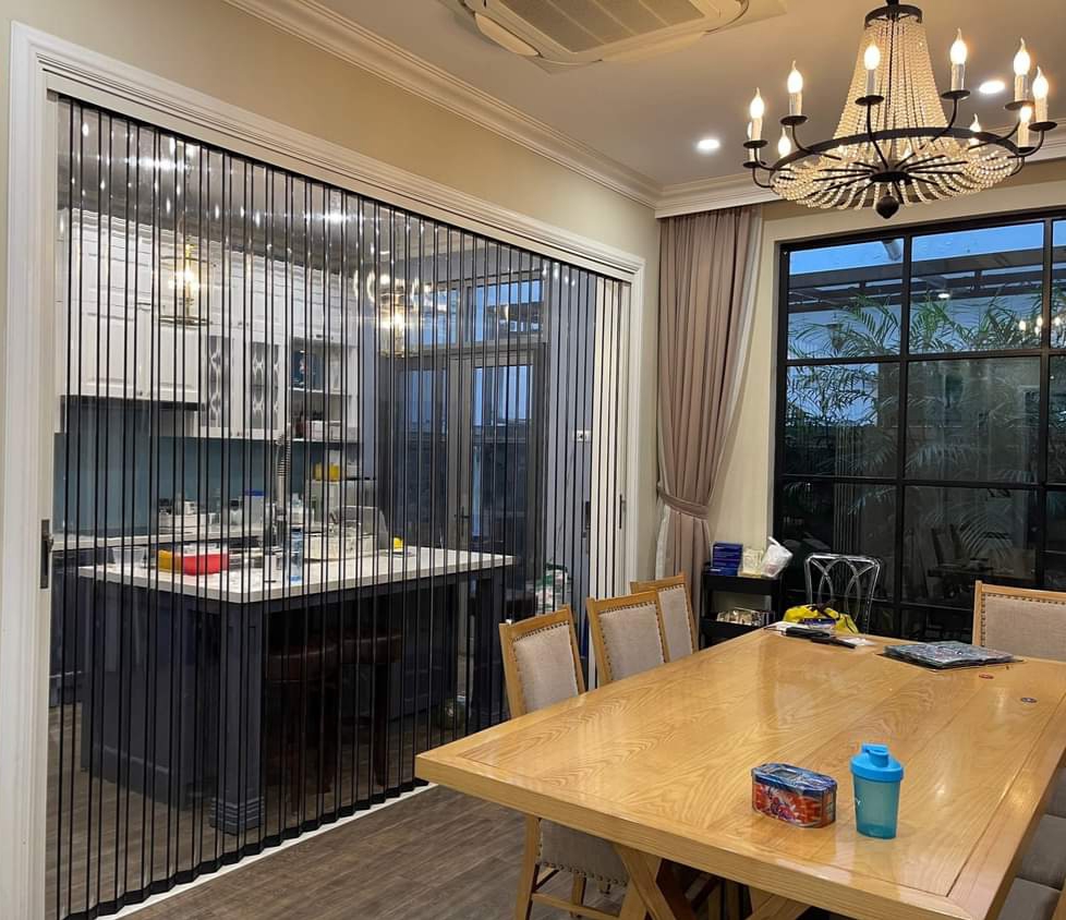 RÈM XẾP LÁ NHỰA